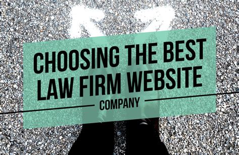 Choosing The Best Law Firm Website Company A Guide