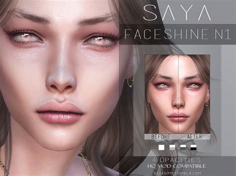 Sims 4 Face Shine Downloads Sims 4 Updates