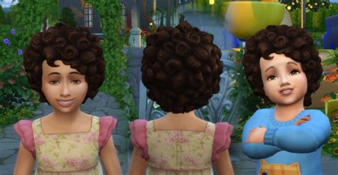 Mystufforigin Med Curl Hair Retextured Sims 4 Hairs