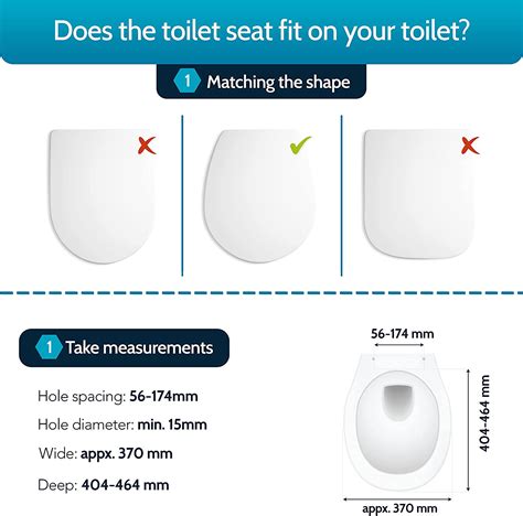 Benkstein® Premium Toilet Seat Soft Close Antibacterial Soft Close
