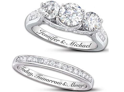 Your wedding rings represent your love and commitment to your partner. Engagement Ring Engraving Ideas - Classic Diamond House