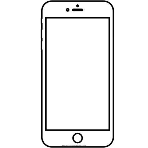 Iphone 6 Desenho Para Colorir Ultra Coloring Pages