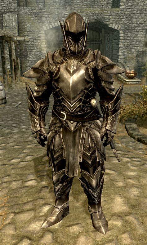 Female Ebony Armor Skyrim Pixalry Skyrim Ebony Armor Created By