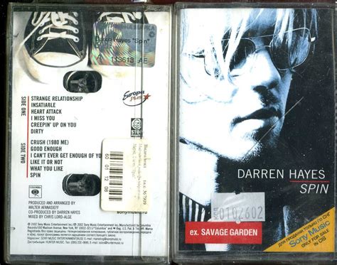 Darren Hayes Darren Hayes Spin Music