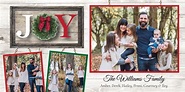 Custom Christmas & Holiday Cards | Framed In Joy | Walmart Photo ...