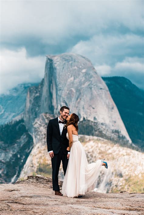 Dramatic Yosemite Sunset Elopement The Foxes Photography