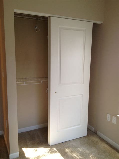 These simple diy closet doors can be customized how you like and can be installed on a track or with hinges. Diy Sliding Closet Doors - HomesFeed