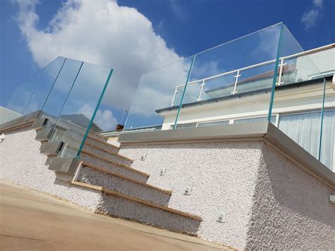 Frameless Glass Balustrade Installed In Cooden Bexhill Brighton