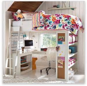 Find luxury home furniture, home accessories, bedding sets, home lights & outdoor furniture at pottery barn kuwait. Pottery Barn Teen Sleep Study Loft PB Teen Loft Bed | eBay