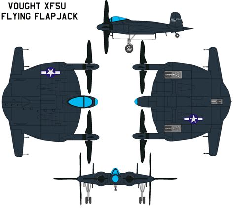 Vought Xf5u Flying Flapjack By Bagera3005 On Deviantart