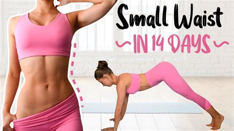 SMALL WAIST IN 2 WEEKS Home Workout Lose Belly Fat And Build Abs