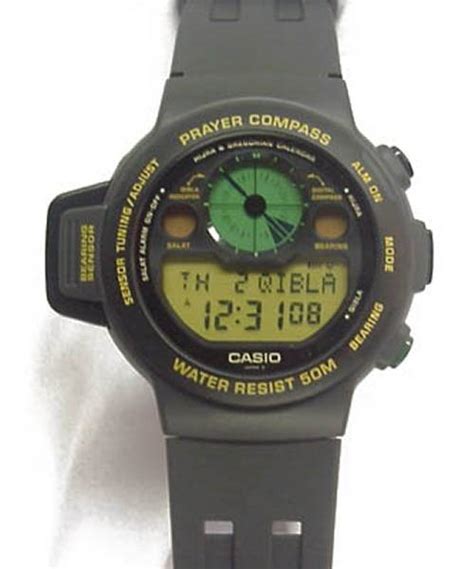 Introducing casios prayer compass series. Montre Casio - Prayer watch and compass - Electronique sur ...
