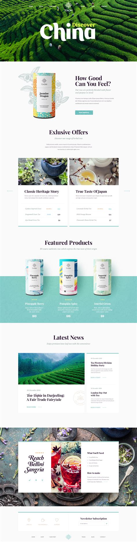 Web Design Layout Collection By Creative Mints Mediastreet