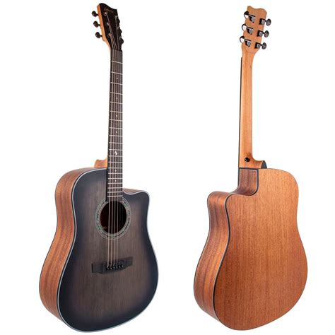 41 Inch Top Spruce Acoustic Guitar With Bag Totalkraze