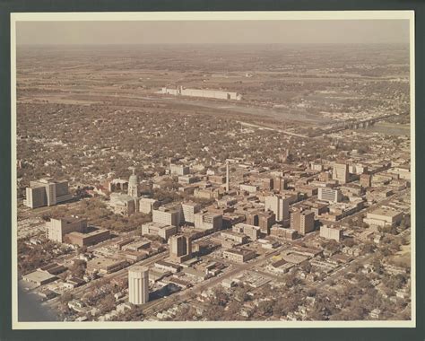 Aerial Photograph Of Topeka Kansas Kansas Memory Kansas Historical