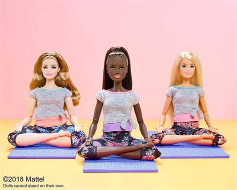 Good Yoga Friends Help You Stay Grounded Shop The New Barbie Made To Move Dolls Now At Your L