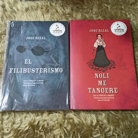 El Filibusterismo Noli Me Tangere Book Shopee Philippines