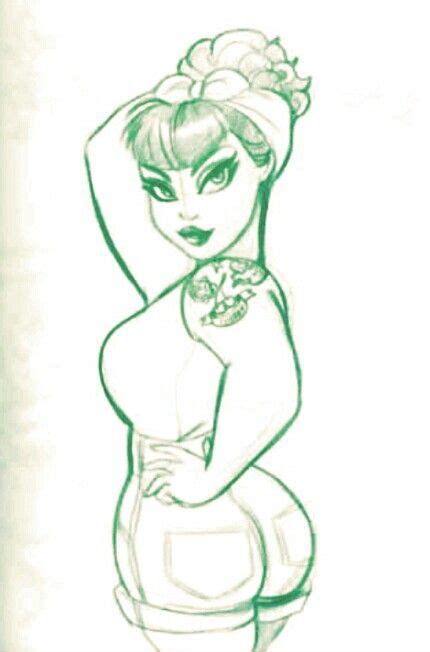 64 Ideas For Drawing Woman Curves Pin Up