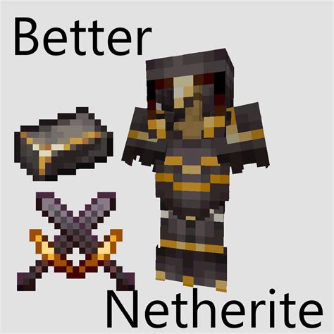 Better Netherite Resource Packs Minecraft Curseforge
