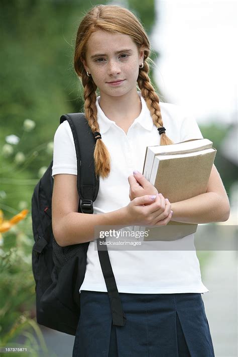Schoolgirl High Res Stock Photo Getty Images
