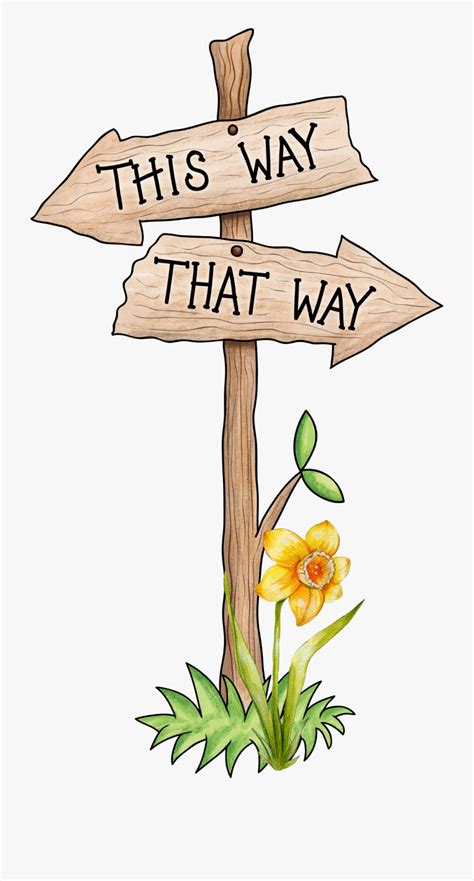 Signpost Clipart Free Transparent Clipart Clipartkey