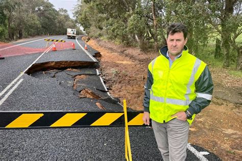 Towns Cut Off On South Coast Highway After Storm Damages Roads