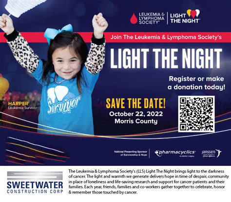 Leukemia And Lymphoma Societys Light The Night Fundraising Event