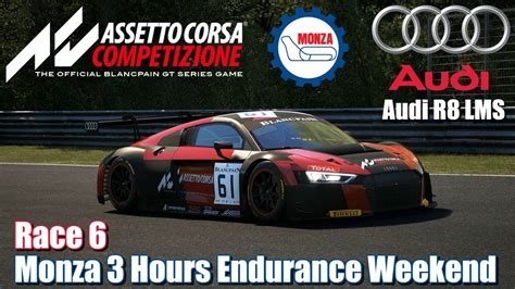 Assetto Corsa Competizione Career Race Monza Hours Endurance My Xxx