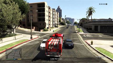 Grand Theft Auto 5 Gta5 Fire Truck Mission Gold Achievement Walkthrough