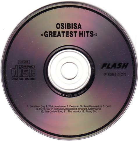 Free bird 12:20 75 mins. MUSIC REWIND: Osibisa - Greatest Hits (1997)