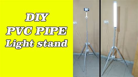 How To Make A Pvc Light Stand And Tripod Pvc Pipe Projects How To