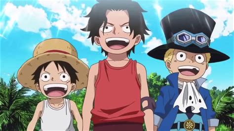 One Piece Sabo Ace And Luffy Child Hood Last One Piece Vid Next Roblox