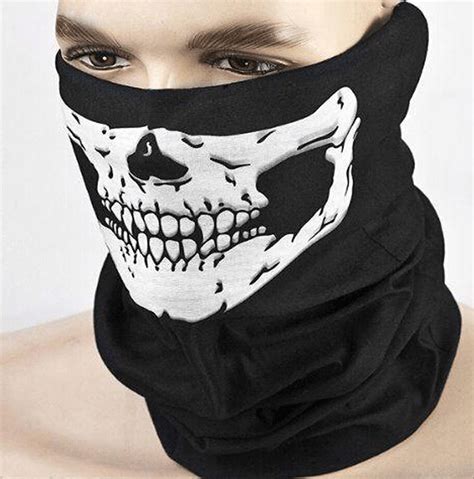 hot halloween scary mask festival skull masks skeleton outdoor motorcycle bicycle multi function