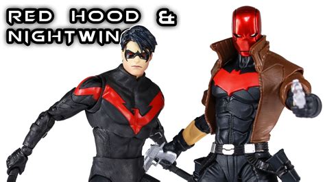 Mcfarlane Red Hood And Nightwing Dc Multiverse 2 Pack Action Figure