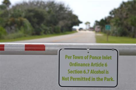 Did You Know You Could Drink In Ponce Inlet Parks Well You Cant Anymore