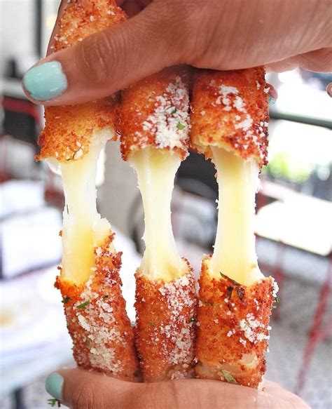 Daily Deliciousness Crispy And Gooey Mozzarella Sticks