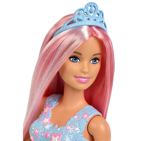 barbie dreamtopia pink hair doll fxr94 toyschoose