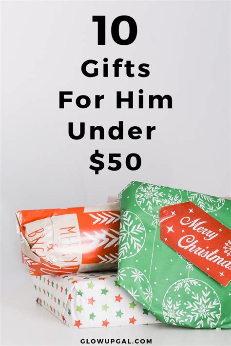 Maybe you would like to learn more about one of these? 10 Gifts For Him Under $50 (With images) | Gifts for him ...