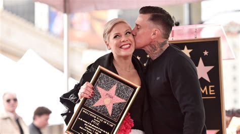 Pink Slashed Husband Carey Harts Tires Then Needed 13 Stitches
