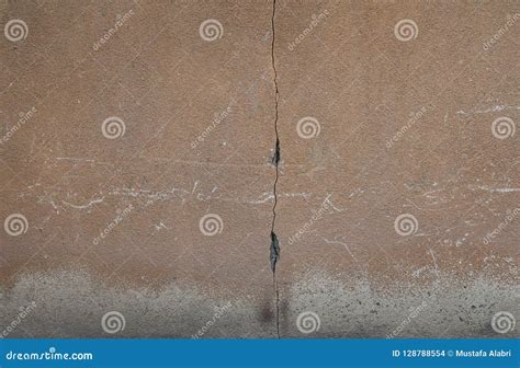 Wall With Cracks And Scratches Stock Photo Image Of Damaged
