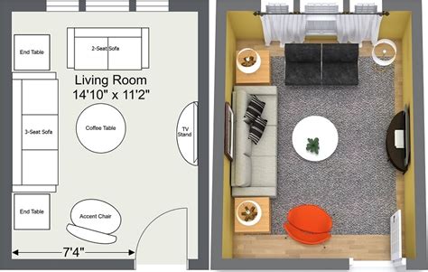 Living room floor plan google search dream homes pinterest. 8 Expert Tips for Small Living Room Layouts | Roomsketcher ...