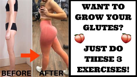 Exercises To Grow Your Glutes Fast Youtube