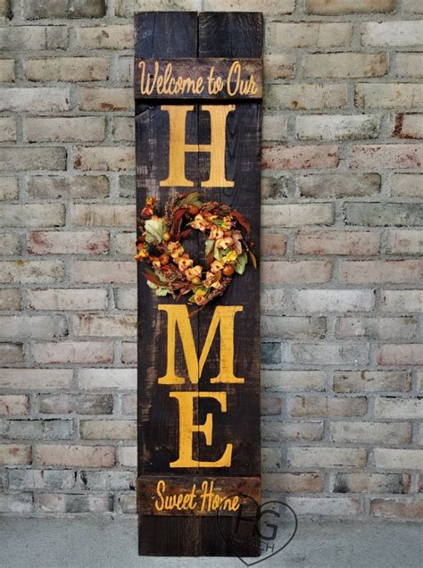 10 Fall Wooden Porch Signs