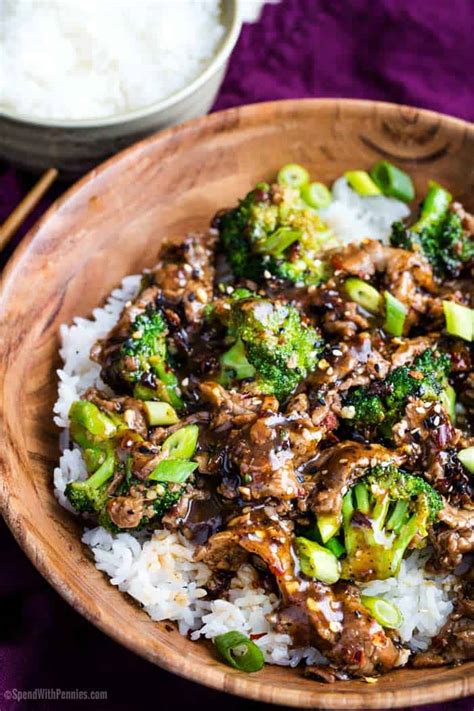 Top the beef and broccoli with your favorite shredded cheese and broil it in the oven for about four minutes. Beef and Broccoli {30 Min Meal!} - Spend With Pennies