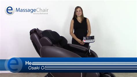 Osaki OS 4000 Massage Chair Video Introduction YouTube