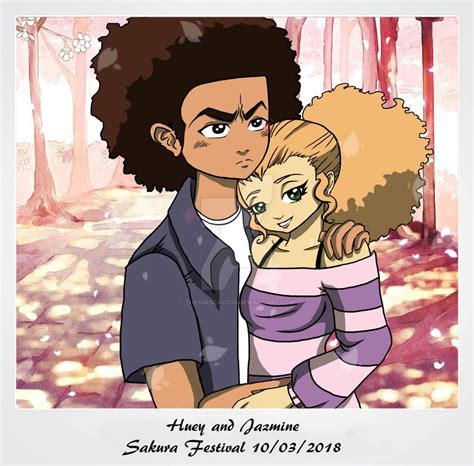 Hueyjazminefanclub Deviantart Boondocks Drawings Cartoon Profile