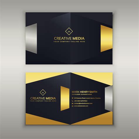 Premium Luxury Business Card Design Template Download