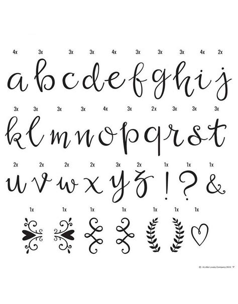 Beautiful Alphabet Letters Letras Para Carteles Tipos De Letras