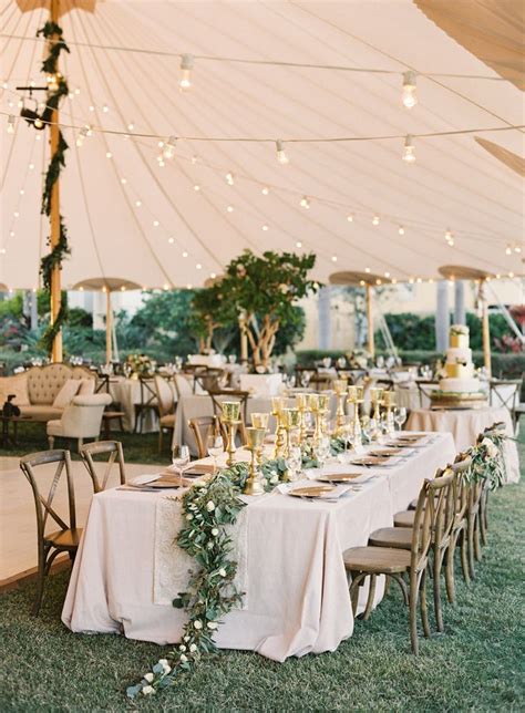 Backyard Wedding Tent And Backyard Wedding Reception Under A