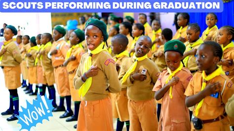 Pp2 Graduation 2022 Nairobi Christian Academy Scouts Performance